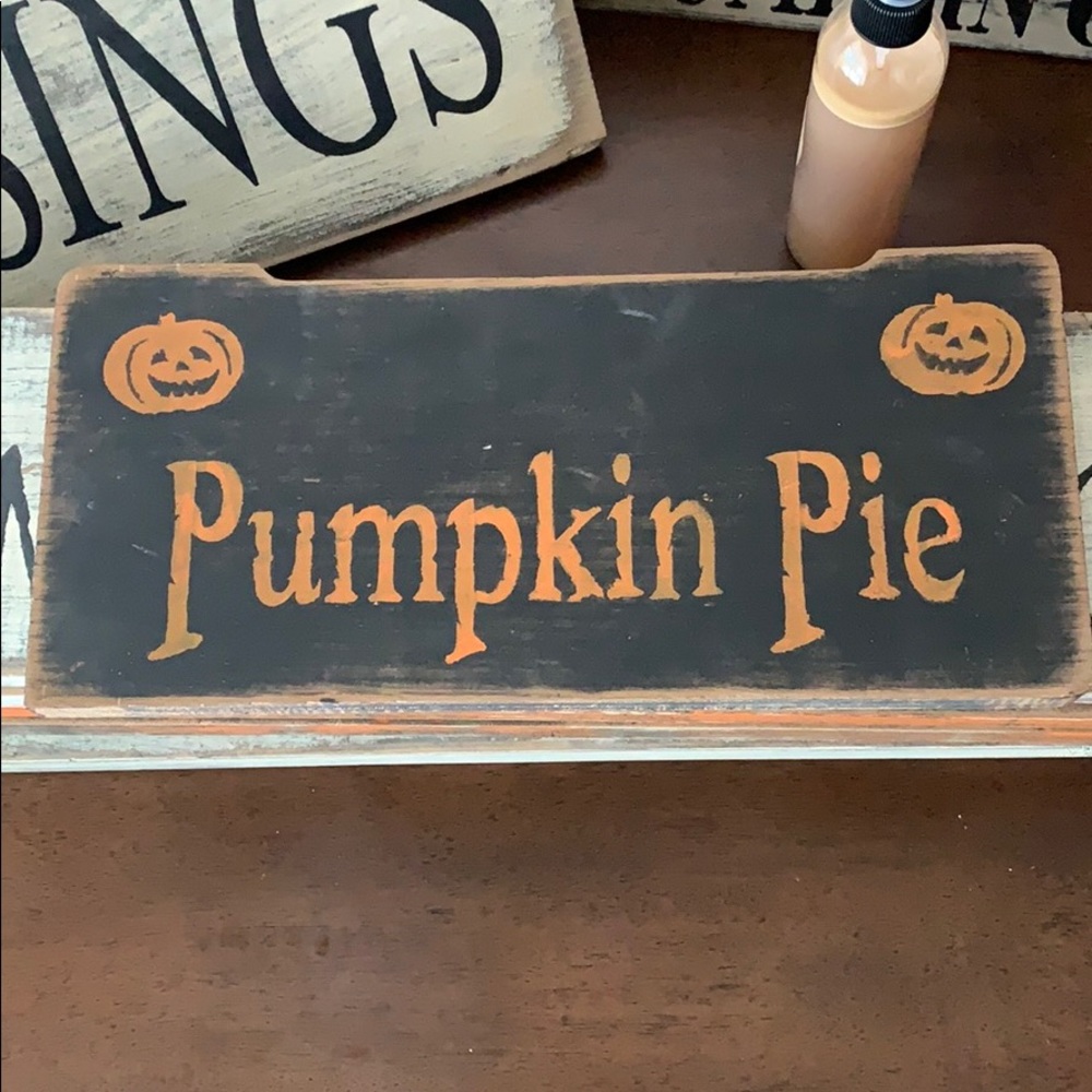 Refurbished wood signs